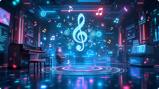 توليد الموسيقى الذكية